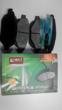 Колодки тормозные передние (комплект) (Uni Brekes Китай) Emgrand EC7 (1.8), Emgrand EC7RV (1.5,HB), Emgrand EC7RV (1.8,HB)