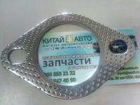 Прокладка приемной трубы Chery A13, Forza (HB), Chery A13, Forza (Sedan), Chery Eastar (B11,2.4, ACTECO), Chery Eastar (B11,2.4, AT), Chery Tiggo (2.0, до 2010г.), Chery Tiggo (2.4, до 2010г.,AT), Chery Tiggo (2.4, до 2010г.,MT), Great Wall Hover H2