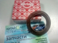 Сальник коленвала передний (ELRING Германия) Chery A13, Forza (HB), Chery A13, Forza (Sedan), Chery Amulet (1.6,до 2010г.), Chery Amulet (FL,1.5,с 2012г.), Chery Amulet (до 2012г.,1.5), Chery E5 (1.5, A21FL), Chery Elara (до 2011г, 1.5)