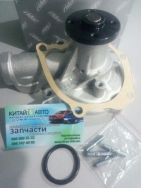 Насос водяной (помпа) (RIDER Польша) Chery Eastar (B11,2.4, AT), Chery Eastar (B11,2.4, MT, MITSUBISHI), Chery Tiggo (2.0, до 2010г.), Chery Tiggo (2.4, до 2010г.,AT), Chery Tiggo (2.4, до 2010г.,MT)
