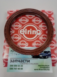 Сальник коленвала задний (480E*, 477F) (Elring Германия) Chery A13, Forza (HB), Chery A13, Forza (Sedan), Chery Amulet (1.6,до 2010г.), Chery Amulet (до 2012г.,1.5), Chery E5 (1.5, A21FL), Chery Elara (до 2011г, 1.5), Chery Karry (A18,1.6)