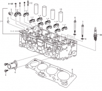 Прокладка ГБЦ Lifan 320 , Lifan 520 , Lifan 620