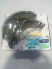 Колодки тормозные задние (с ABS) (комплект) (Kimiko Тайвань) Geely CK1 (до 2009г.), Geely CK1F (с 2011г.), Geely CK2, Lifan 320 (Smily)