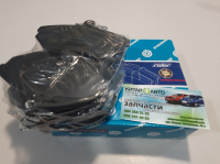 Колодки тормозные передние (с пружинками) (комплект) (RIDER Польша) Chery Amulet A11 (1.6,до 2010г.), Chery Eastar B11 (2.4, AT), Chery Tiggo T11 (2.0, до 2010г.), Chery Tiggo T11 (2.4, до 2010г.,MT), Chery Elara A21, Geely CK1 (до 2009г.) (без ABS), Geel