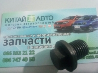 Пробка сливная поддона (480E) (ASIAN Китай) Chery Amulet (1.6,до 2010г.), Chery Karry (A18,1.6)