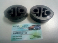 Подвес глушителя (GLOBER Китай) Geely GC6 (LG-4), Geely MK Cross, Geely MK1 (1.6, до 2010г.), Geely MK2 (1.5, с 2010г.)