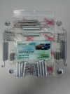 Ремкомплект задних тормозных колодок (пружинки) (KAMOKA Польша) Chery A13, Forza A13 (HB), Chery A13, Forza A13 (Sedan), Chery Amulet A11 (1.6,до 2010г.), Chery Amulet A11 (до 2012г.,1.5), Geely CK1 (до 2009г.), Geely CK1F (с 2011г.)