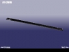 Уплотнитель стекла передний правый наружный Chery Amulet(-2010, A11, A15, 1.6)