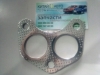 Прокладка приемной трубы (под три шпильки) (RIDER Польша) Chery Amulet (1.6 до 2010г.), Chery Karry (A18,1.6)